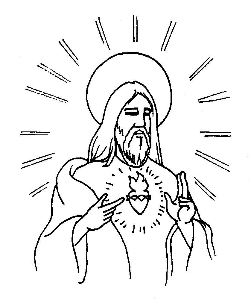 Jezus Chrystus kolorowanki